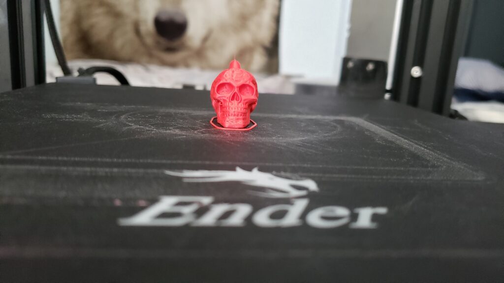 3D Print Skull Keychain 6 20210516 134414