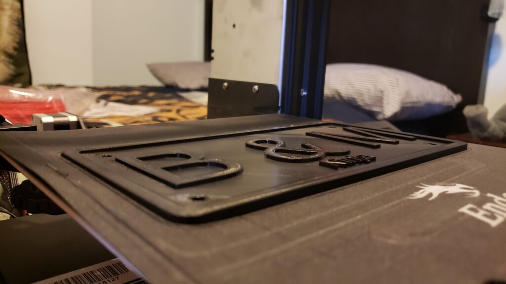 3d Printed Custom License Plate 5 20210517 195809