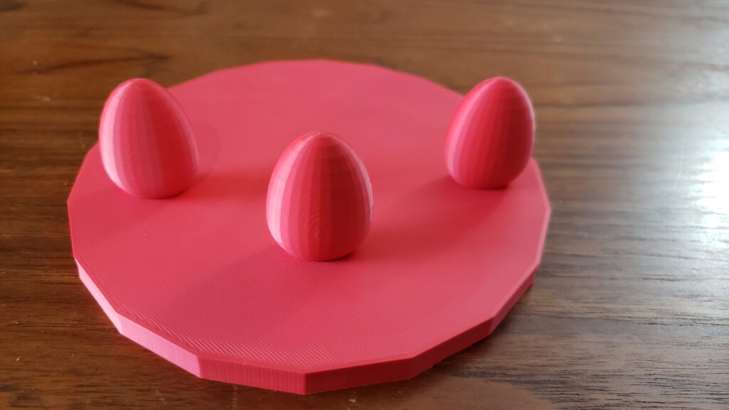 Easter 3d Print – Bunny With Eggs On The Base 4 20210603 115059