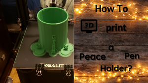 Peace Pen Holder 1
