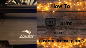 custom license plate brand