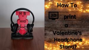 Valentines Headphone Stand 5