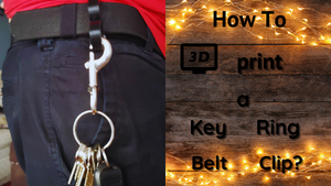 Key Ring Belt Clip 1