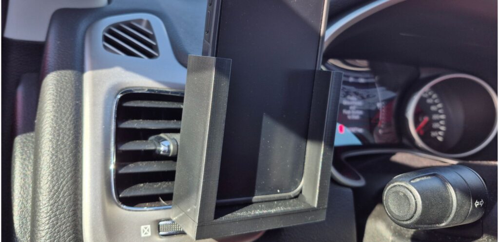 3d Printed Jeep Compass Car Phone Holder 6 1