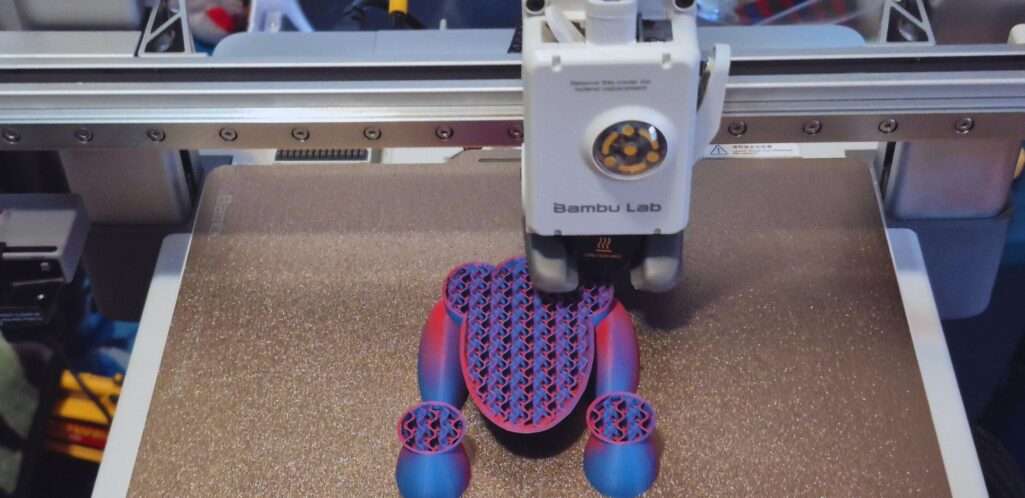 3d Printed Multicoloured Bunny e1745558761304
