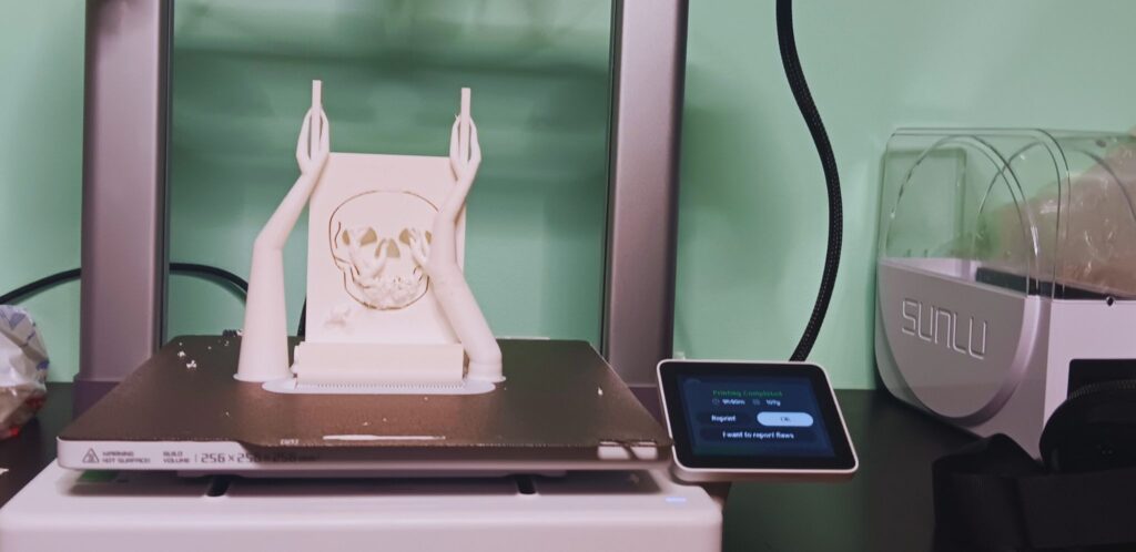 3d Printed Skull Tablet Stand 5 3d Printed Skull Tablet Stand 3